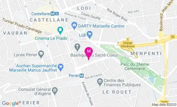 Localisation Dr Sacha Gueunoun