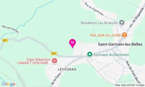 Localisation Dr Benjamin Leon