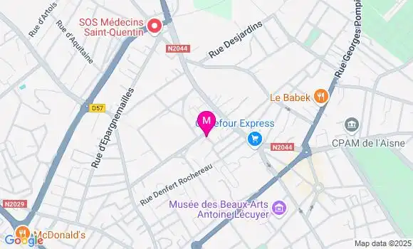 Localisation Dr Mounir Sadki