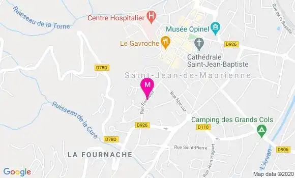 Localisation Dr Marie Helene Evroux Souzy