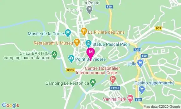 Localisation Dr Jean Remy Casamatta