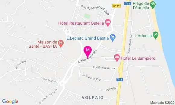 Localisation Dr Genevieve Trabaud Canale
