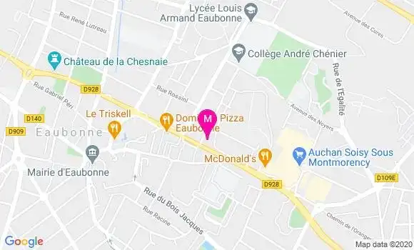 Localisation Dr Frederic Debel