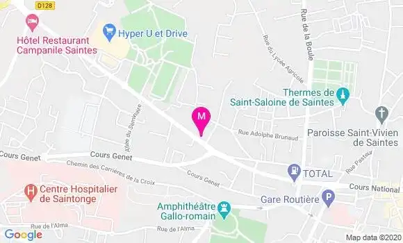Localisation Dr Vincent Ivon