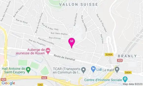 Localisation Dr Celine Chataigne
