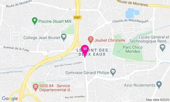 Localisation Dr Frederic Richard