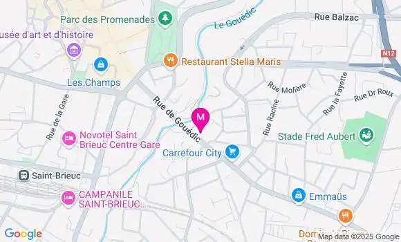Localisation Dr Olivier Le Henaff