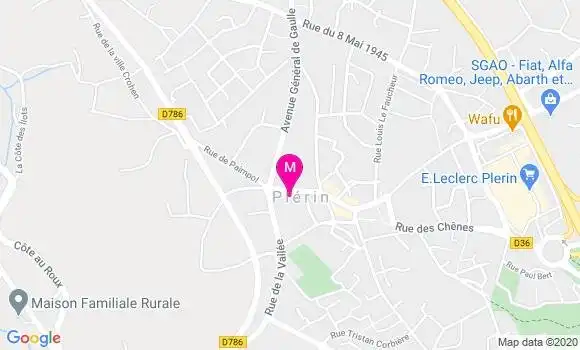 Localisation Dr Camille Lahmy