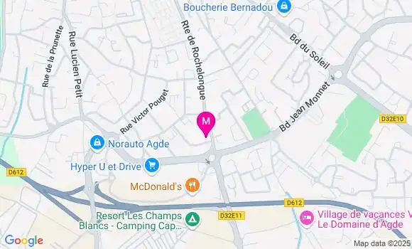 Localisation Dr Yacine Rabah