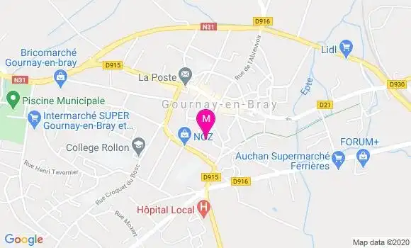 Localisation Dr Cyriaque Lemonnier