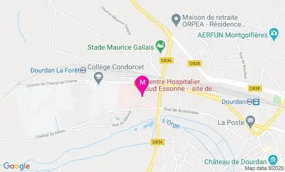 Localisation Dr Elise Miclot