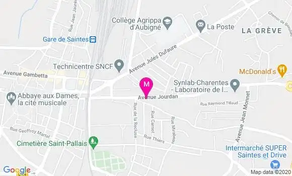 Localisation Dr Aude Flouriot
