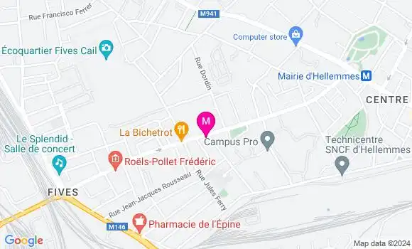 Localisation Dr Jihann Bouarfa