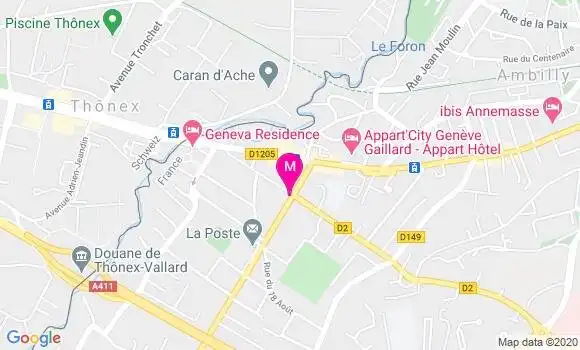Localisation Dr Boubeker Abbou