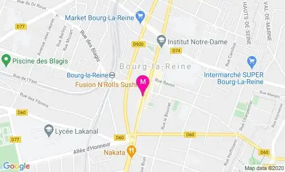 Localisation Dr Christine Delallee Pascaud