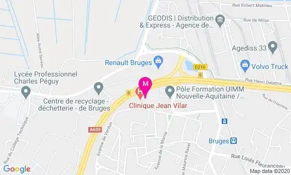 Localisation Dr Benoit Doche De Laquintane