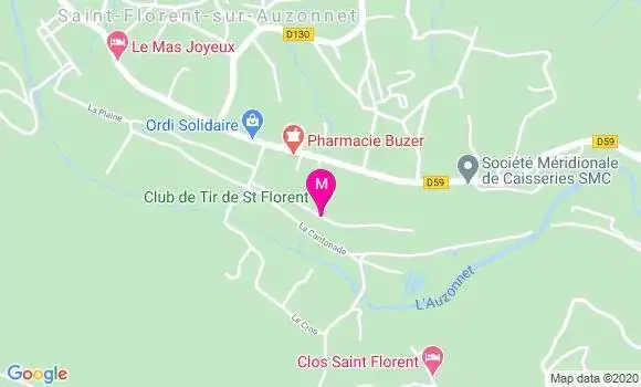 Localisation Dr Florence Corriol