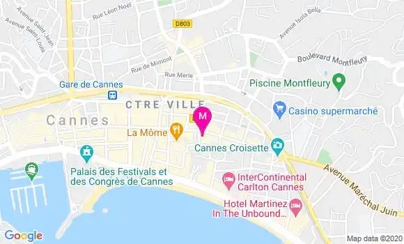 Localisation Dr Eric Atlani