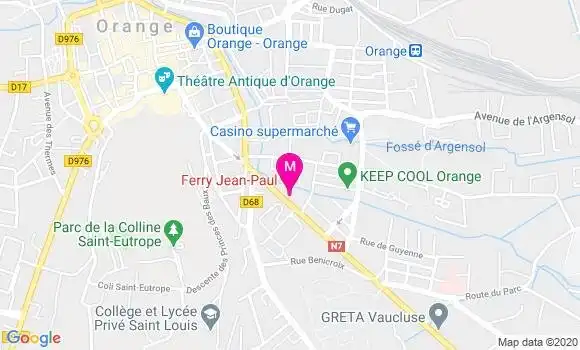 Localisation Dr Pierre Camps