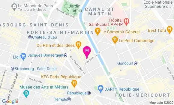 Localisation Dr Vincent Sebban