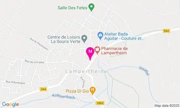 Localisation Dr Anne Sophie Charpentier