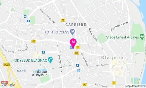 Localisation Dr Alice Vaugeois