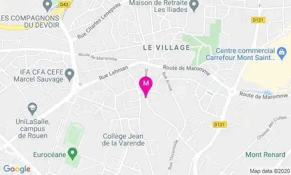 Localisation Dr Celine Debaudre