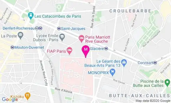 Localisation Dr Gilles Martinez