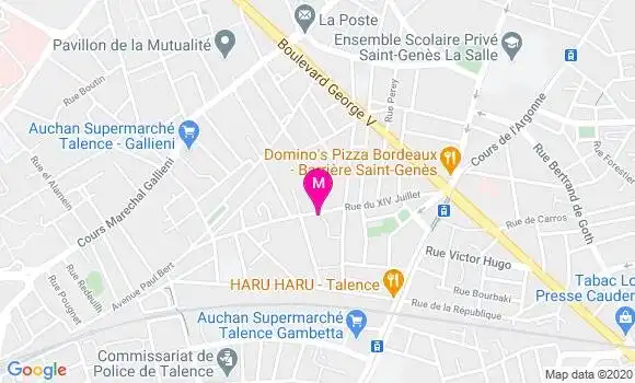 Localisation Dr Aurore Ravaine