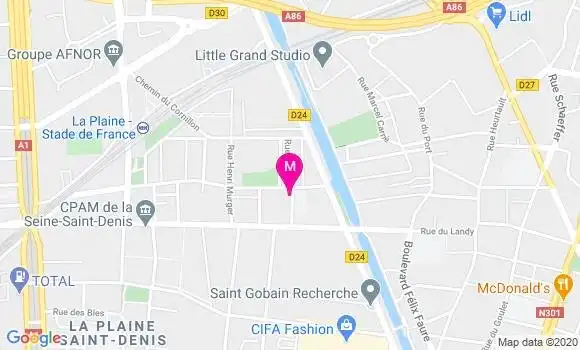 Localisation Dr Tiphaine Loiseaux