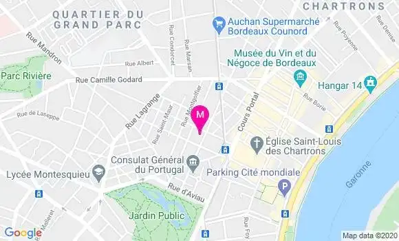 Localisation Dr Gaele Lebeau