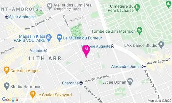 Localisation Dr Philippe Charles