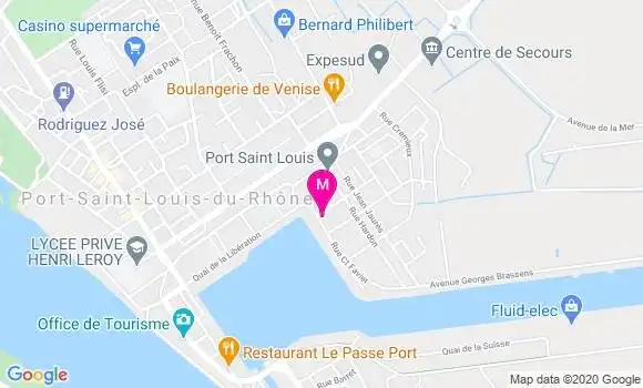 Localisation Dr Angelique Saroukos