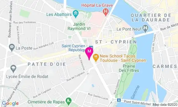 Localisation Dr Thibaut Raguin