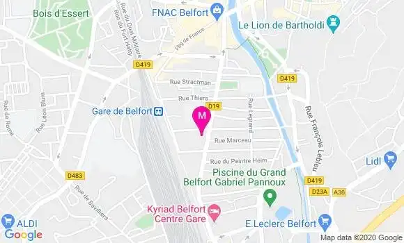 Localisation Dr Antoine Max