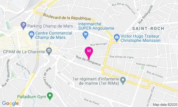 Localisation Dr Clemence Pierry