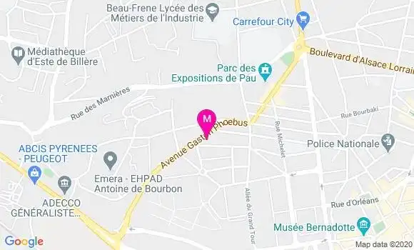 Localisation Dr Florent Ginestet