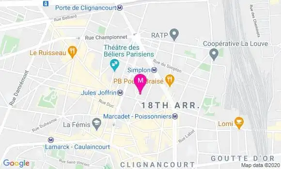 Localisation Dr Philippe Vigneron