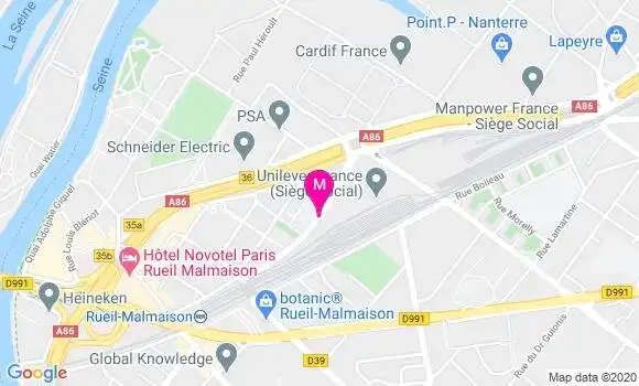 Localisation Dr Frederique Vasseur