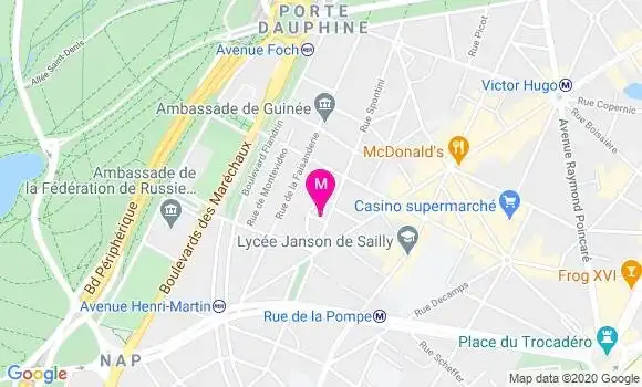 Localisation Dr Olivier Claude