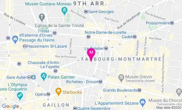 Localisation Dr Nathalie Garcera