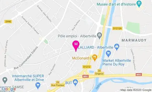 Localisation Dr Catherine Delachenal
