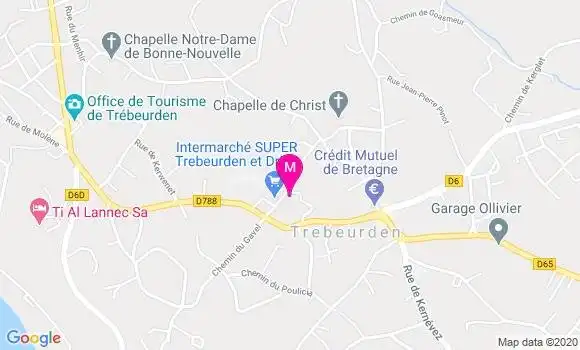 Localisation Dr Isabelle Liard