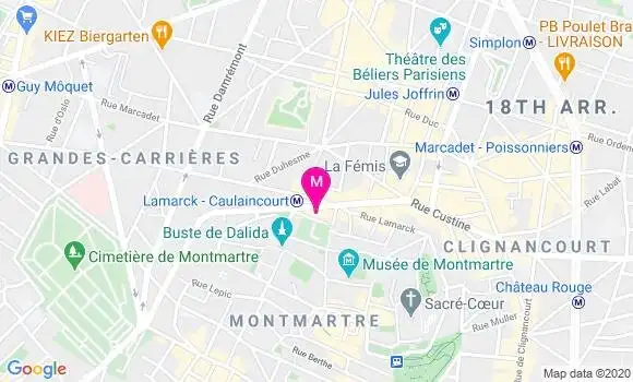 Localisation Dr Valeria Ion
