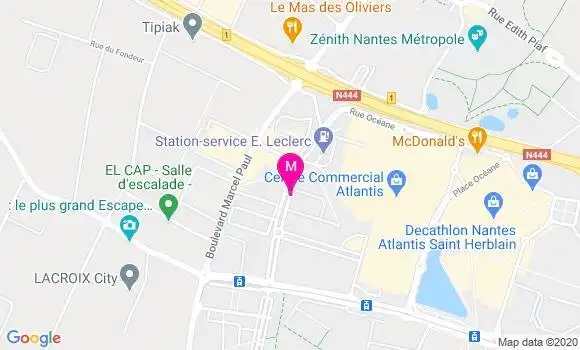 Localisation Dr Eric Potiron
