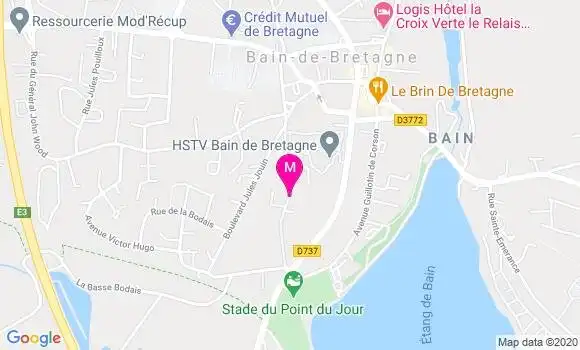 Localisation Dr Annaik Bellouin