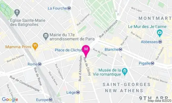 Localisation Dr Jerome Lechat