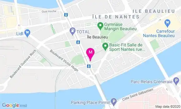 Localisation Dr Elisabeth Morin