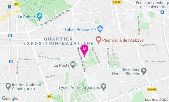 Localisation Dr Delphine Nicot