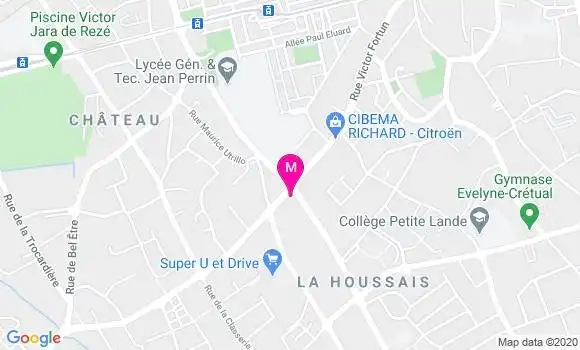 Localisation Dr Marie Sophie Bacle